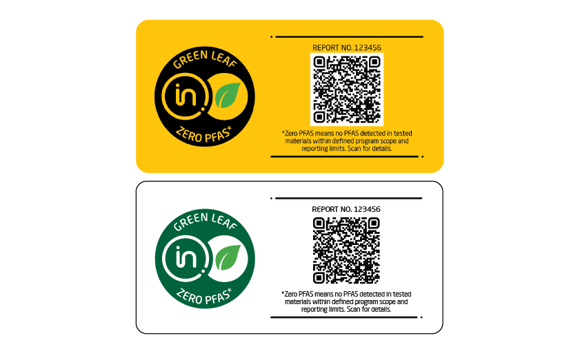 trade dressing of Green Leaf Mark Zero PFAS
