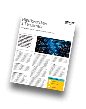 High Power Draw ICT Equipment | Fact Sheet