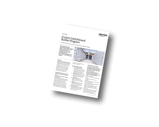 Custom Switchboard Builder Program | Fact Sheet